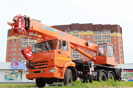 Продажа автокрана Клинцы КС-55713-1К-2 грузоподъемностью 25 тонн в г. Армавир