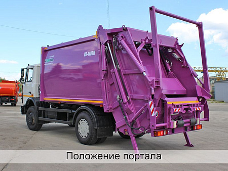 Продажа мусоровоза Мусоровоз с задней загрузкой КО-440ВМ в  Армавире