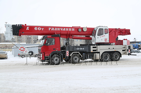 Продажа автокрана Галичанин КС-65721 грузоподъемностью 60 тонн в г. Армавир